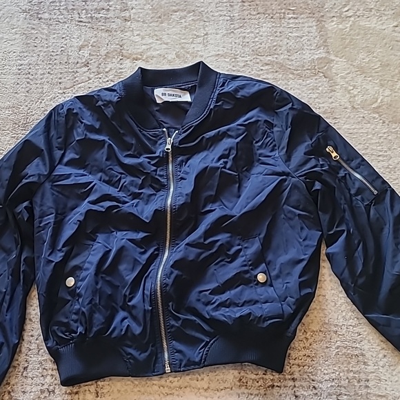 BB Dakota blue windbreaker jacket - Picture 3 of 4